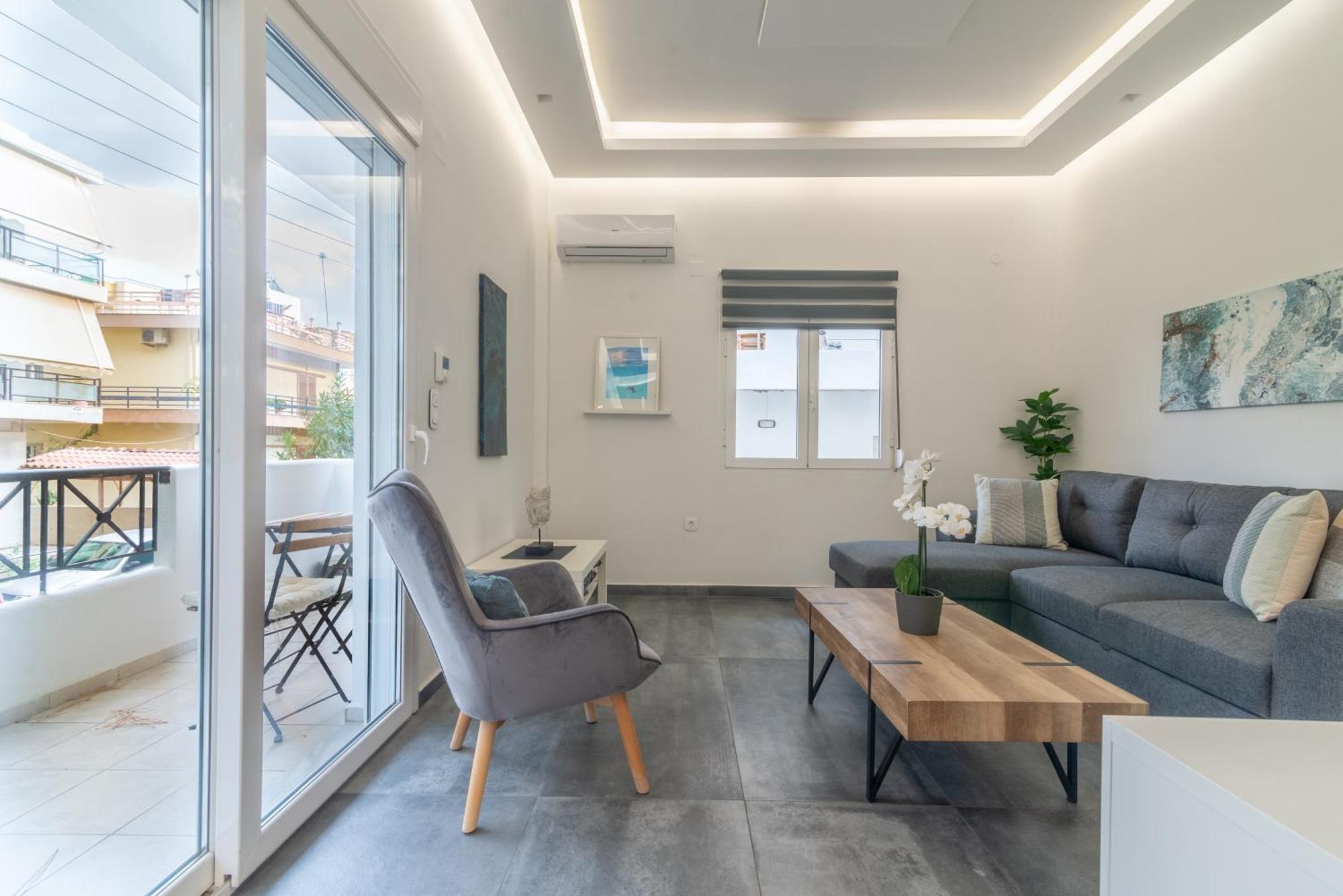 Misty Grey Apartment Near City Centre イラクリオン エクステリア 写真